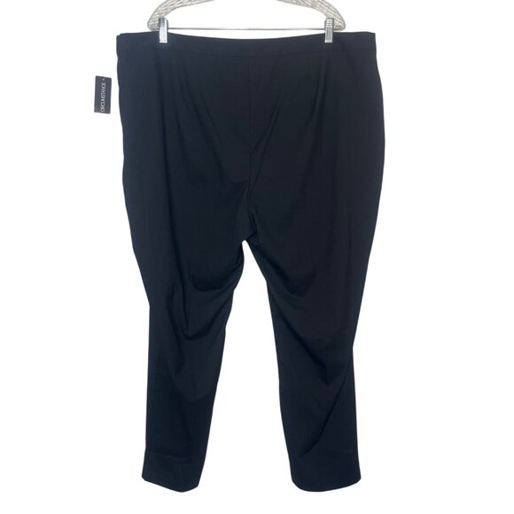 Circumstance Skinny Leg Pants Womens 22W Black New Side Zipper - Picture 2 of 9